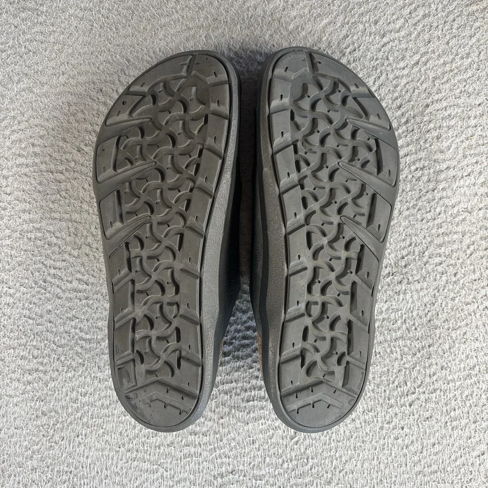 Birkenstock Arizona Sandals Mens 45 US 12 Gray Oiled Leather Rugged Sole
